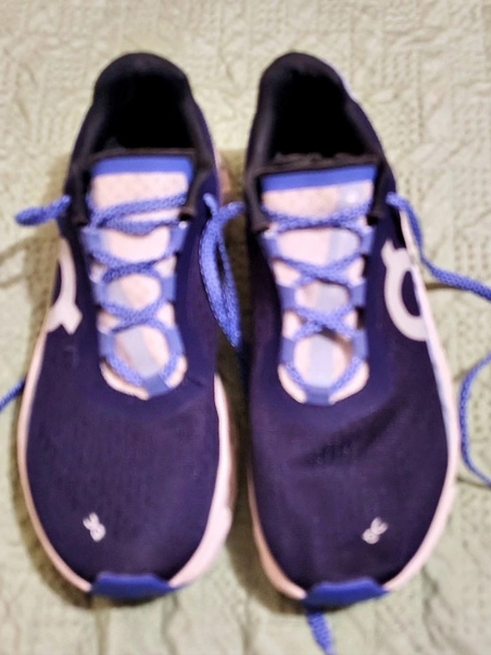 On Cloudmonster Women's Athletic Shoes Blue & White US 10